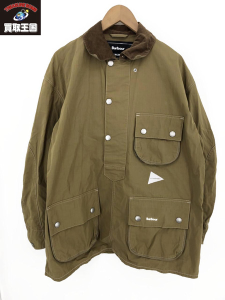 Barbour×and wander 21SS CORDURA SOLWAY SHIRT