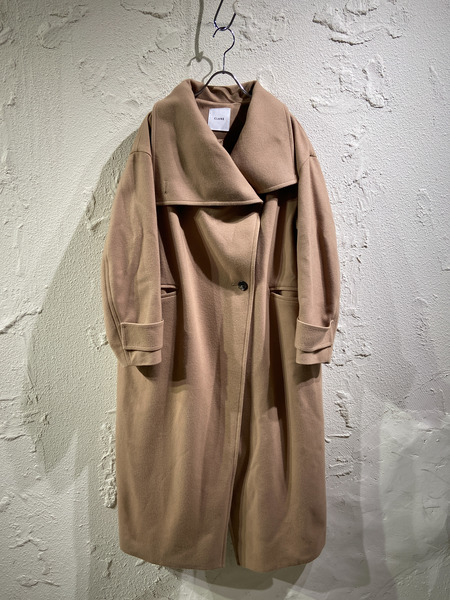 20AW/UP NECK OVER COAT