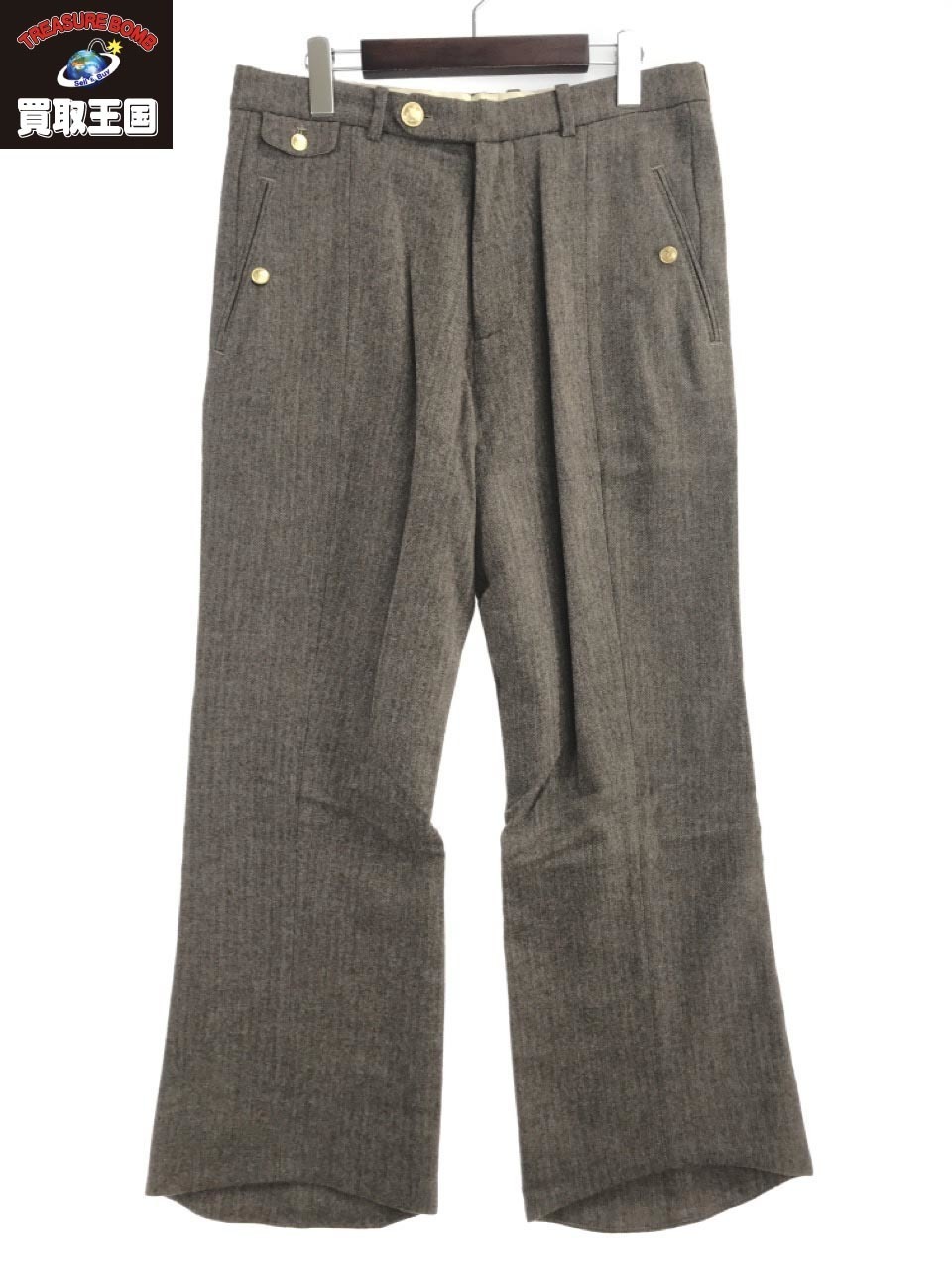 MASU 22AW Center Seam Trousers