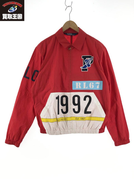 plate popover jacket country sport 1992