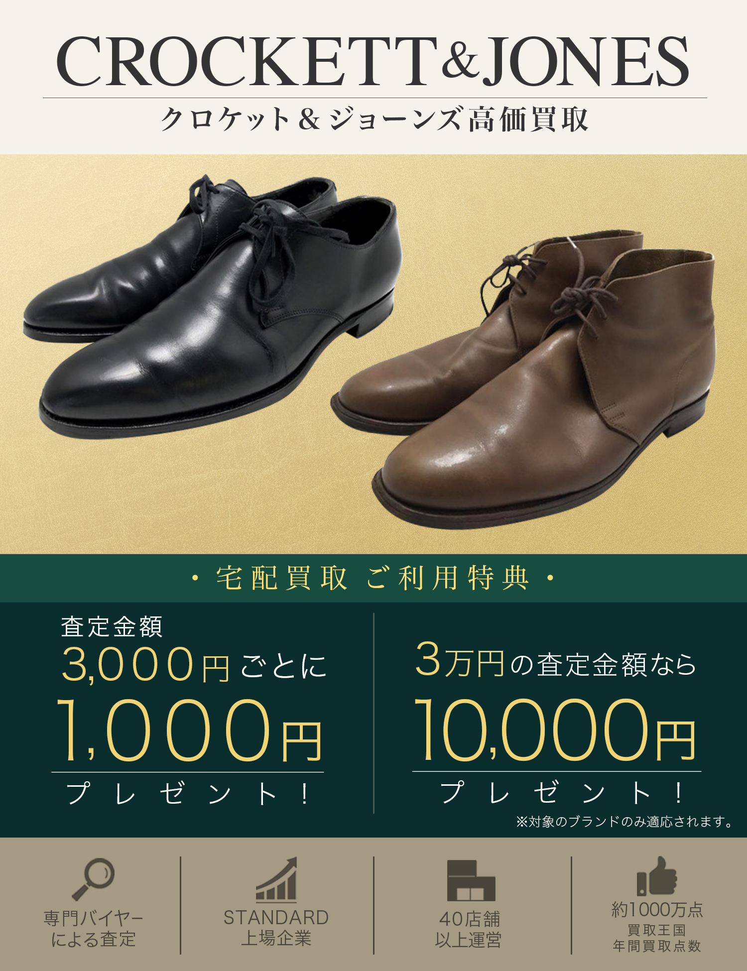 Crockett & Jones | 古着買取王国