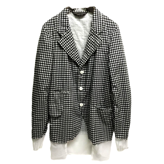 COMME des GARCONS ギンガムチェックジャケット