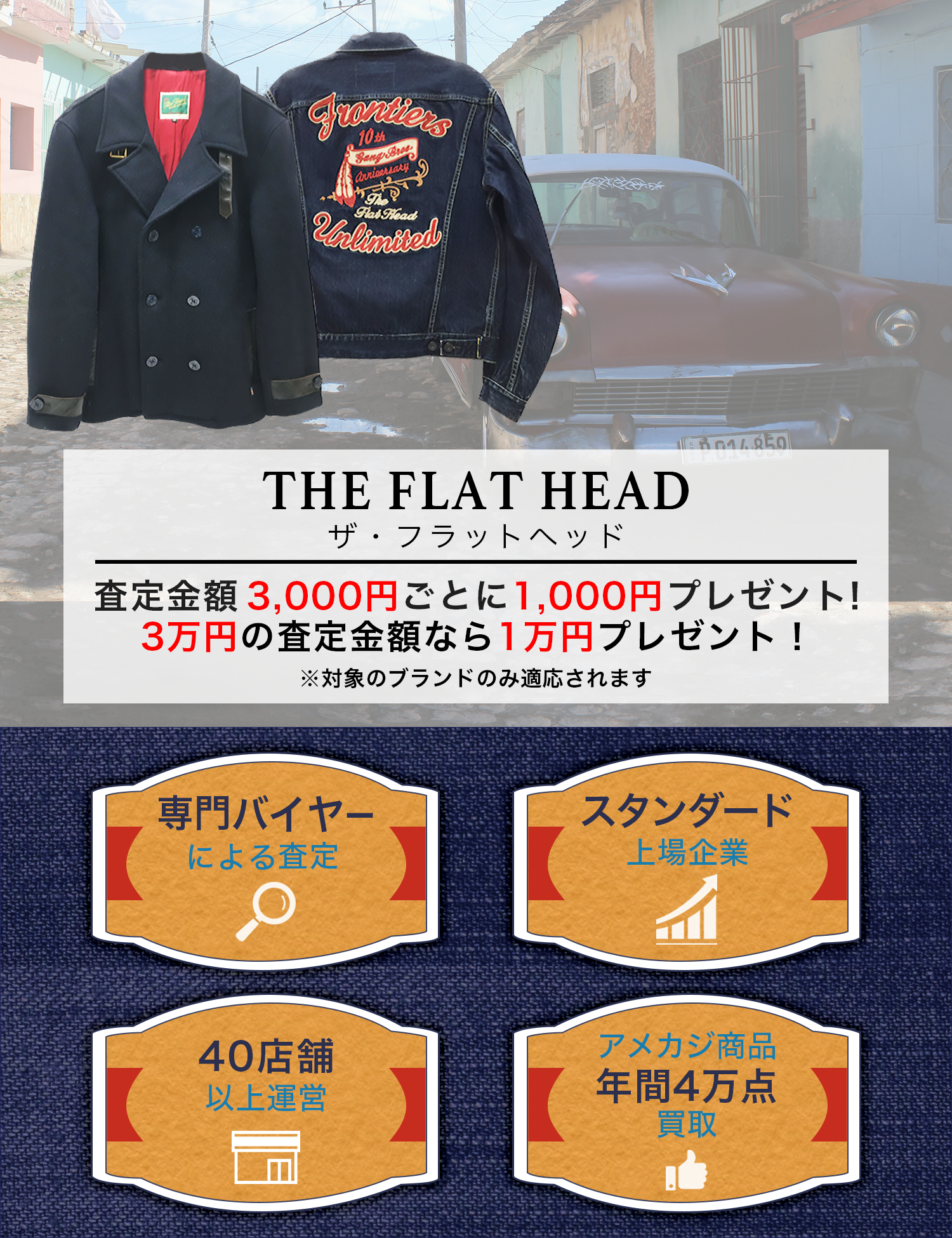 THE FLAT HEAD | 古着買取王国